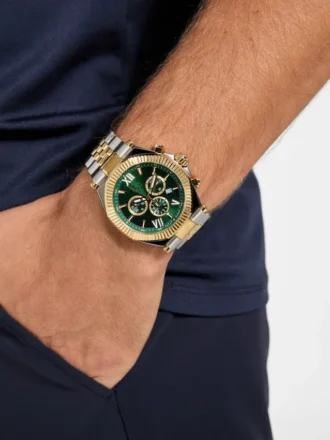 Gc tweekleurig chronograafhorloge