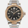 Gc zilver- en roségoudkleurig multifunctioneel horloge Gc zilver- en roségoudkleurig multifunctioneel horloge