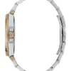 Gc zilver- en roségoudkleurig multifunctioneel horloge Gc zilver- en roségoudkleurig multifunctioneel horloge