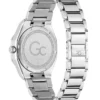 Gc zilverkleurig analoog horloge met saffierglas Gc zilverkleurig analoog horloge met saffierglas