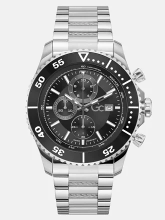 GC zilverkleurig chronograafhorloge