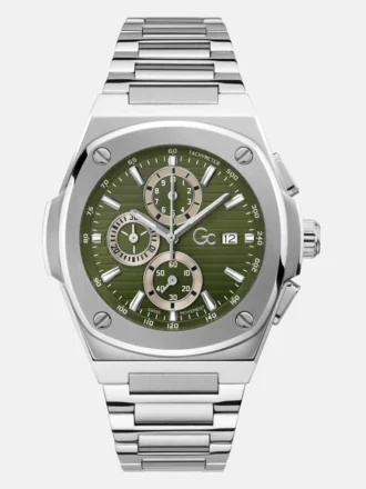 GC zilverkleurig chronograafhorloge