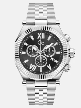 GC zilverkleurig chronograafhorloge