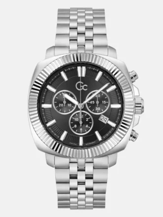 GC zilverkleurig chronograafhorloge