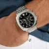 GC zilverkleurig chronograafhorloge GC zilverkleurig chronograafhorloge