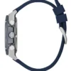 GC zilverkleurig en blauw chronograafhorloge GC zilverkleurig en blauw chronograafhorloge