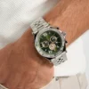Gc zilverkleurig multifunctioneel horloge Gc zilverkleurig multifunctioneel horloge