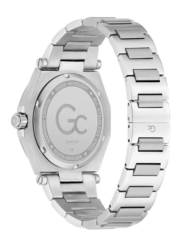 Gc zilverkleurig multifunctioneel horloge Gc zilverkleurig multifunctioneel horloge