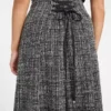 Gea Sparkle bouclé midi-rok Gea Sparkle bouclé midi-rok