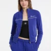 Geborduurd Active Sweatshirt met rits Geborduurd Active Sweatshirt met rits