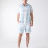 Geborduurde korte broek Geborduurde korte broek