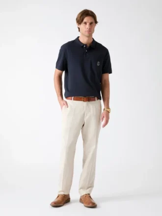 Geborduurde polo