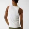 Geborduurde tanktop Geborduurde tanktop