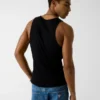 Geborduurde tanktop Geborduurde tanktop