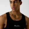 Geborduurde tanktop Geborduurde tanktop