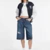 Geborduurde varsity-jas