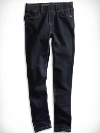 Gebreide denim jegging voor grote meisjes (7-16)