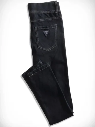 Gebreide denim jegging voor grote meisjes (7-16)