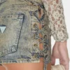 Gecoate mini-denim shorts Gecoate mini-denim shorts