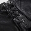 Gecoate mini-denim shorts