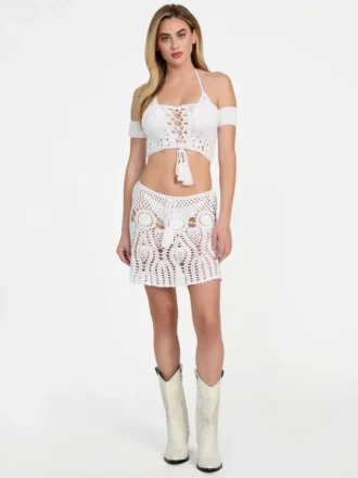 Gehaakte crop top