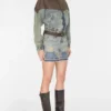 Gelaagde denim rok Gelaagde denim rok