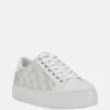 Gelsen lage sneakers met strass-logo Gelsen lage sneakers met strass-logo