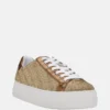 Gelsen lage sneakers met strass-logo Gelsen lage sneakers met strass-logo