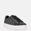 Gelsen lage sneakers met strass-logo Gelsen lage sneakers met strass-logo