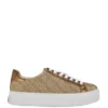 Gelsen lage sneakers met strass-logo Gelsen lage sneakers met strass-logo