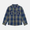 Geruit twill-overhemd met lange mouwen (3M-7) Geruit twill-overhemd met lange mouwen (3M-7)