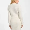 Gesteeld gebreid vest