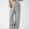 Gestreepte broek van linnenmix Gestreepte broek van linnenmix