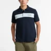 Gestreepte piqué-polo