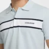 Gestreepte piqué-polo