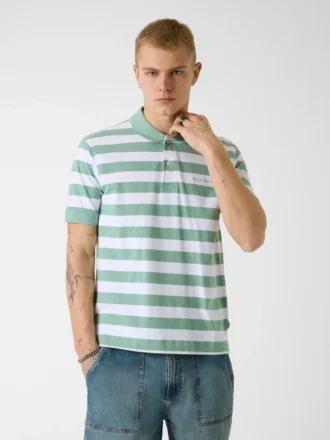Gestreepte polo