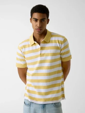 Gestreepte polo