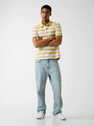 Gestreepte polo