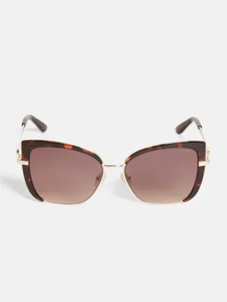 Getinte Cat-Eye zonnebril