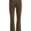 Getinte denim broek met uitlopende pijpen Getinte denim broek met uitlopende pijpen