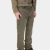 Getinte denim broek met uitlopende pijpen Getinte denim broek met uitlopende pijpen