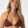 Gevlochten driehoekige bikinitop Gevlochten driehoekige bikinitop