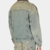 Gewaschene Denim-Trucker-Jacke Gewaschene Denim-Trucker-Jacke