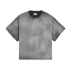 Gewassen T-shirt met print Gewassen T-shirt met print