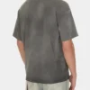 Gewassen T-shirt met print Gewassen T-shirt met print