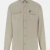 Gewassen twill overhemd