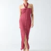 Gia halterjurk met lurex Gia halterjurk met lurex