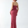 Gia halterjurk met lurex Gia halterjurk met lurex