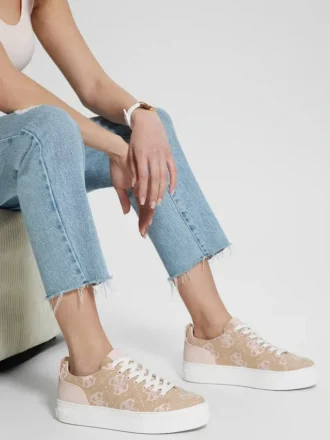 Giaa Logo Print lage sneakers