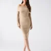 Giada off-shoulder jurk